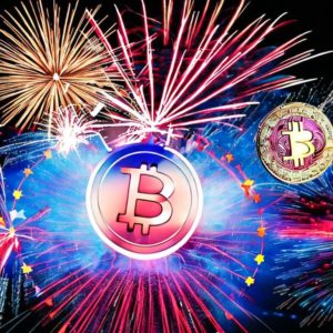 Bitcoin fireworks