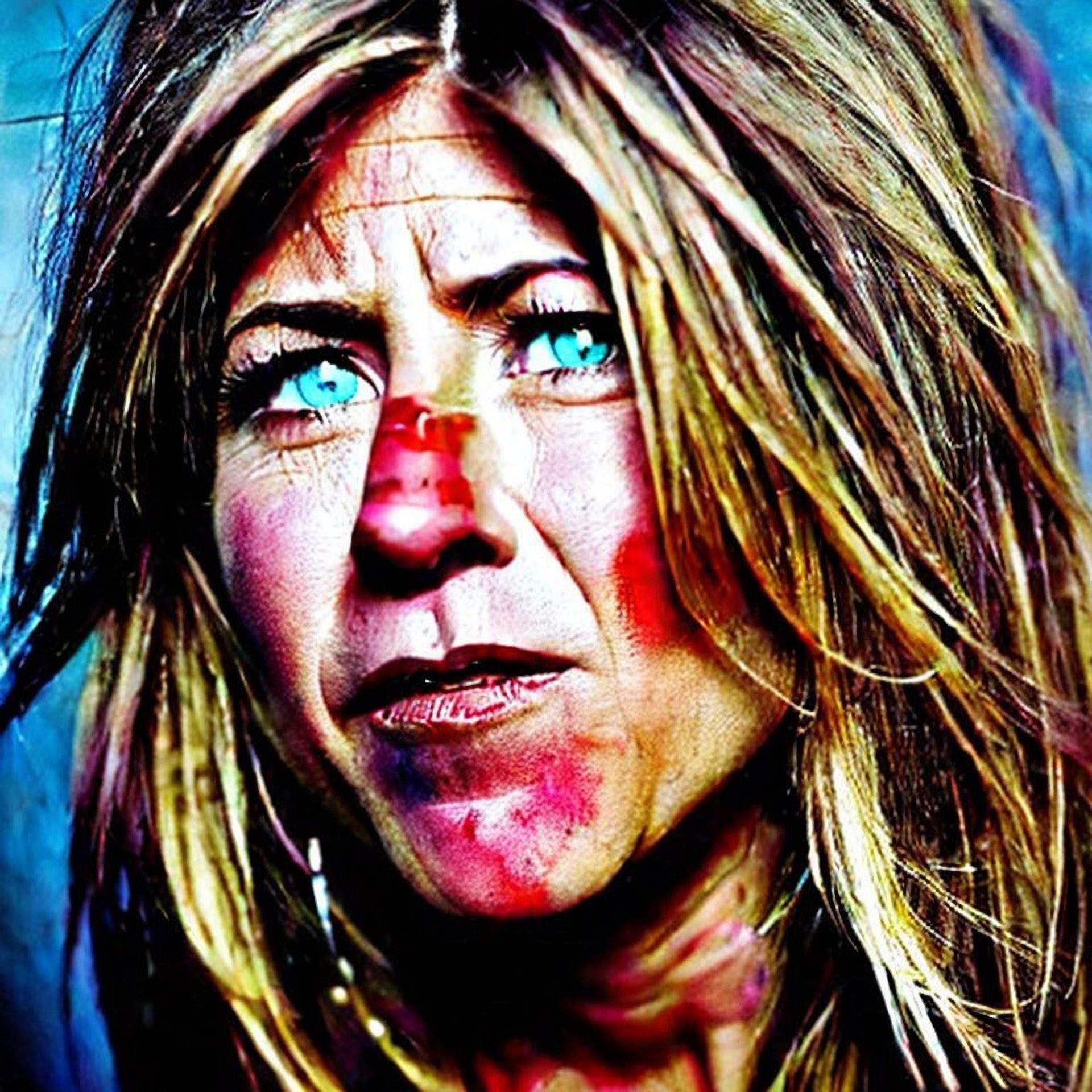 Bloody Jennifer Aniston