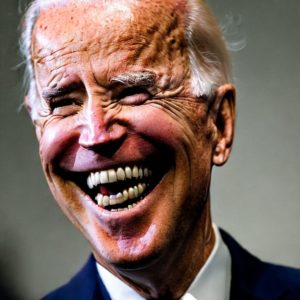 Joe Biden is happy