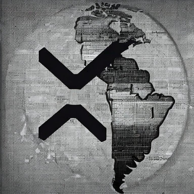 South America and a strange symbol